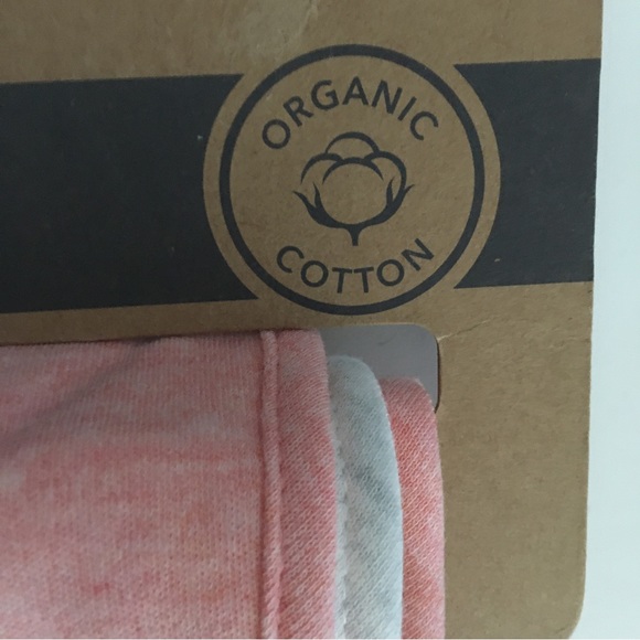 NEW Organic Cotton Baby Gift Set 2 Bibs and 2 Burp Cloths | Rabbit+Bear - Picture 5 of 6